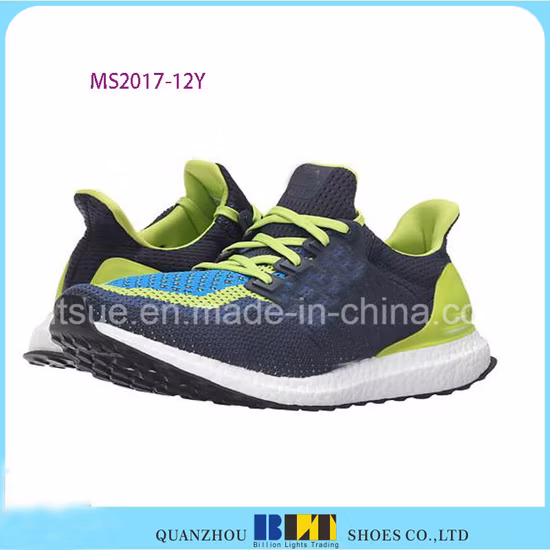 Hot Sale Flyknit Upper PU Outsole Sport Shoes