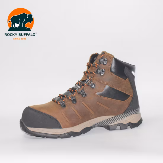 Guyisa Customized Safety Shoes Are Acceptable for Young Men&prime;s Outdoor Sports Steel Toe Safety Shoes