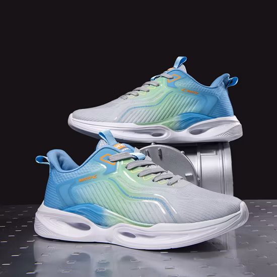 Мужские высококачественные дышащие амортизирующие легкие спортивные кроссовки