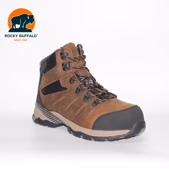 Индивидуальная защитная обувь Guyisa приемлема для молодых людей, спортивная обувь на открытом воздухе со стальным носком, защитная обувь